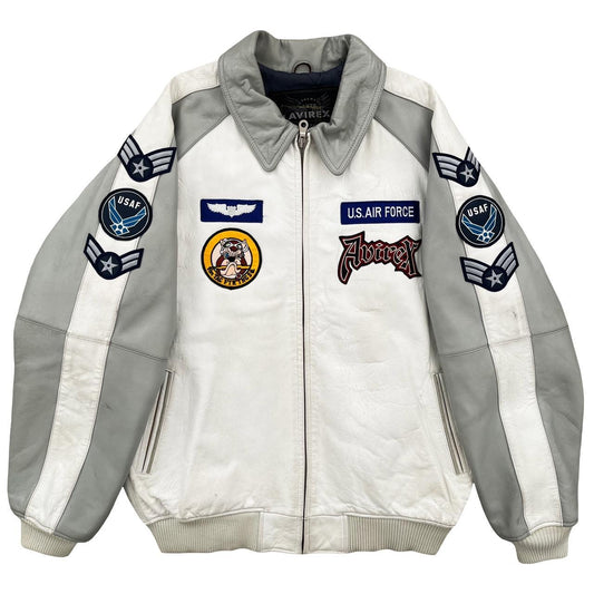 Avirex Leather Varsity Jacket