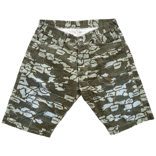 Evisu Camo Shorts