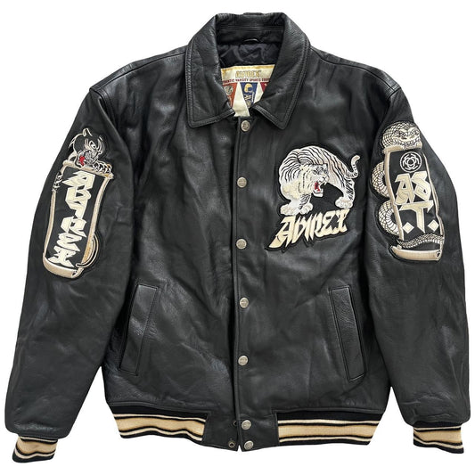 Avirex Leather Varsity Jacket