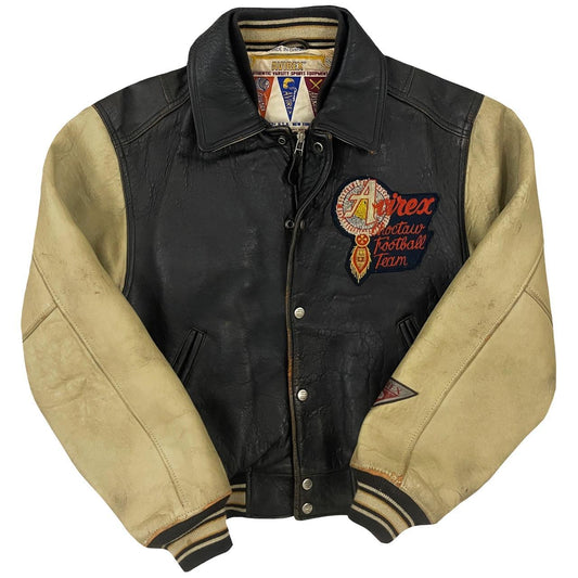 Avirex Leather Varsity Jacket