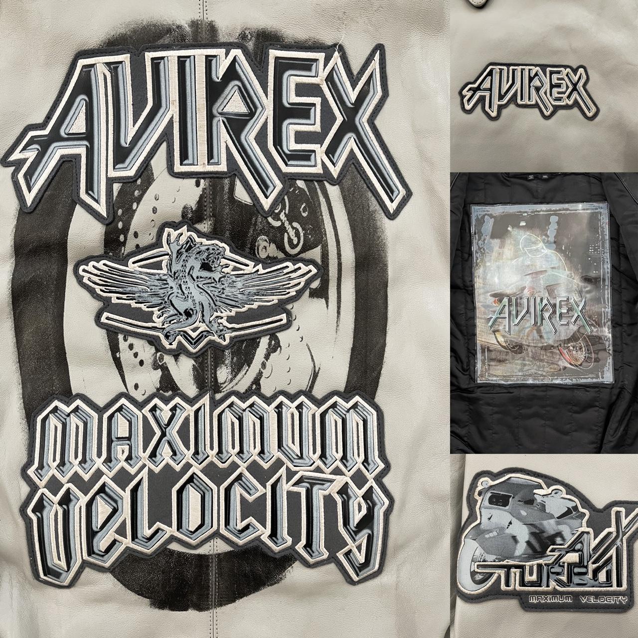 Avirex Leather Varsity Jacket - XXXL