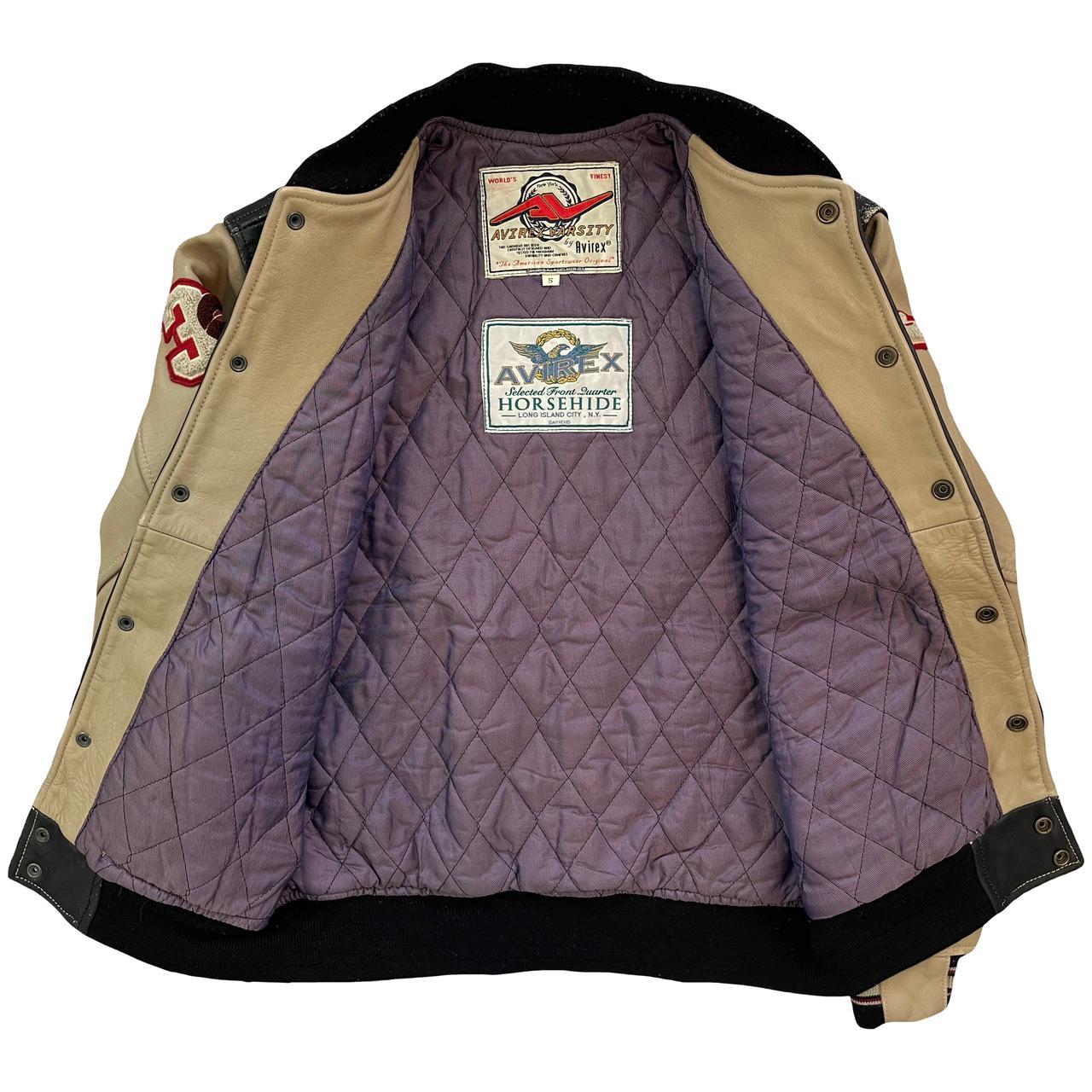 Avirex Leather Varsity Jacket