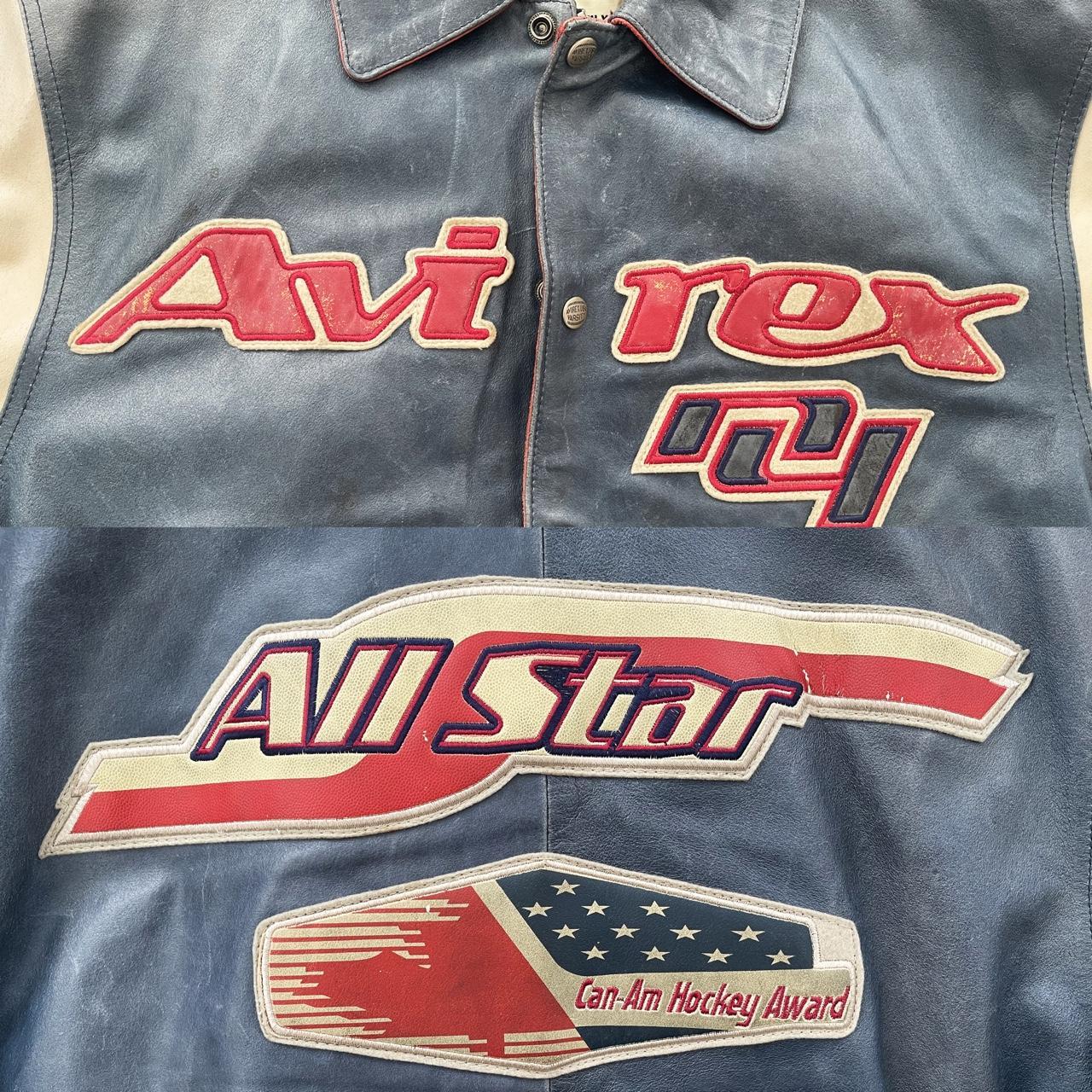 Avirex Leather Varsity Jacket