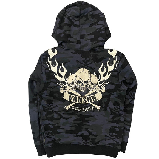 Vanson Skeleton Hoodie
