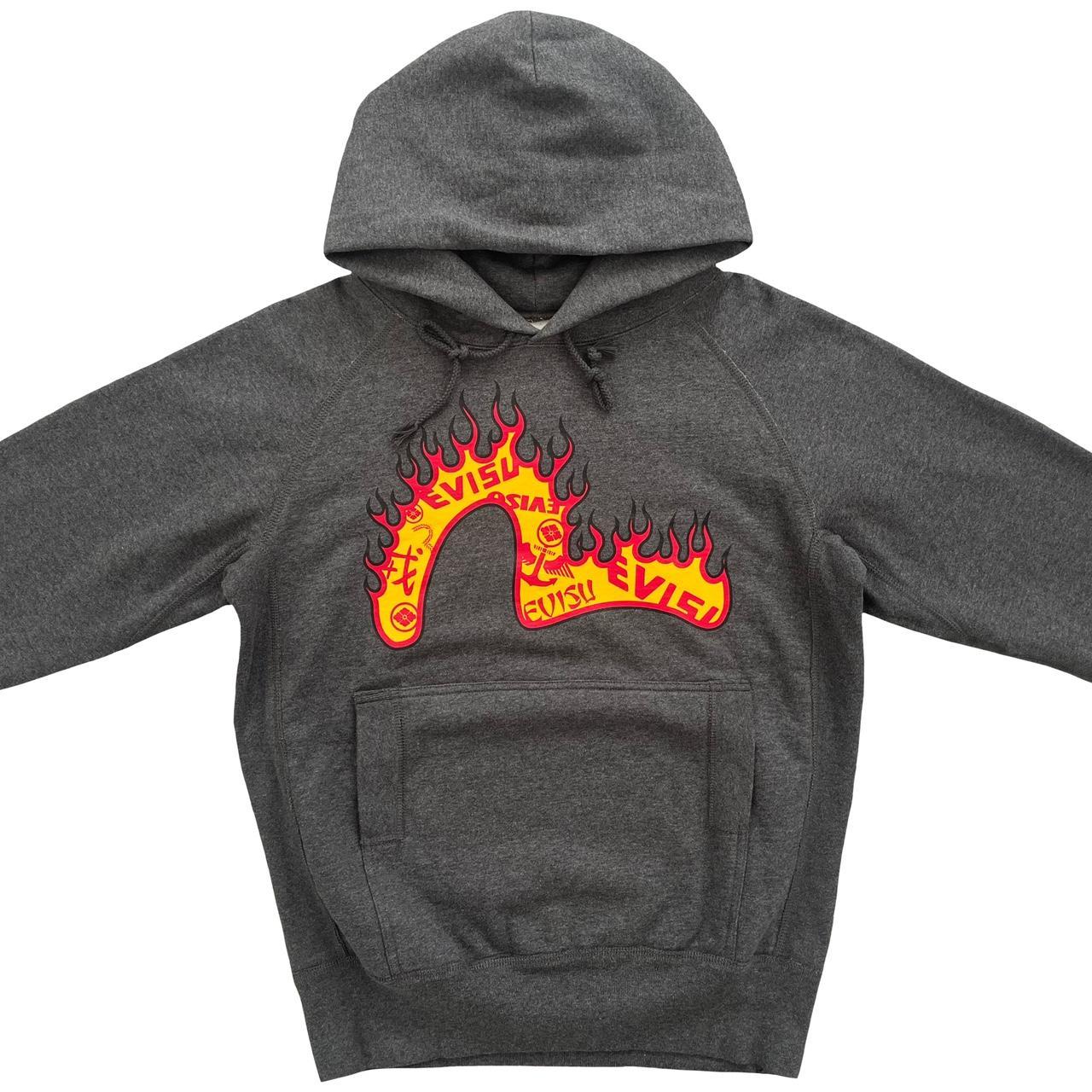 Evisu Flame Hoodie - M