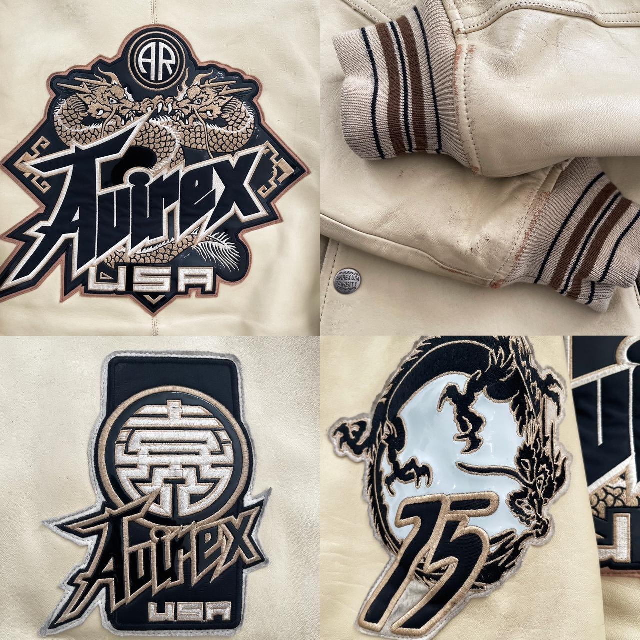 Avirex Leather Varsity Jacket