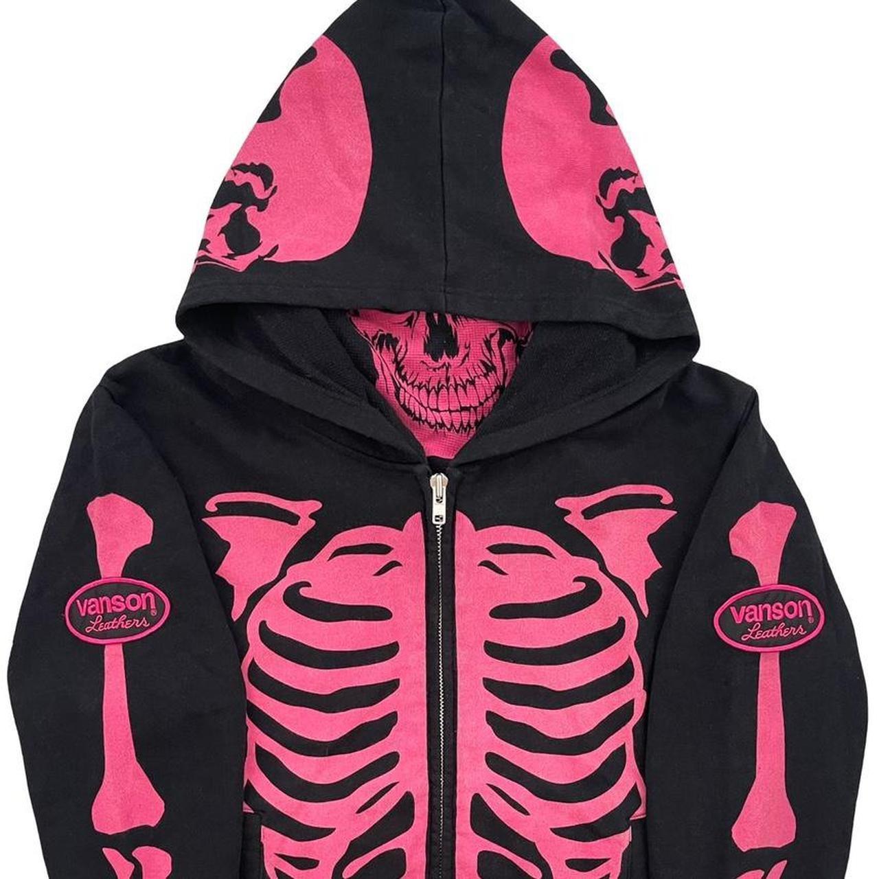 Vanson Skeleton Hoodie