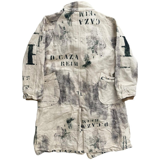 Kapital Stencil Print Trench Coat