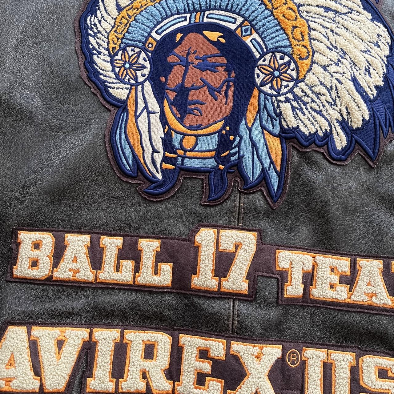 Avirex Leather Varsity Jacket