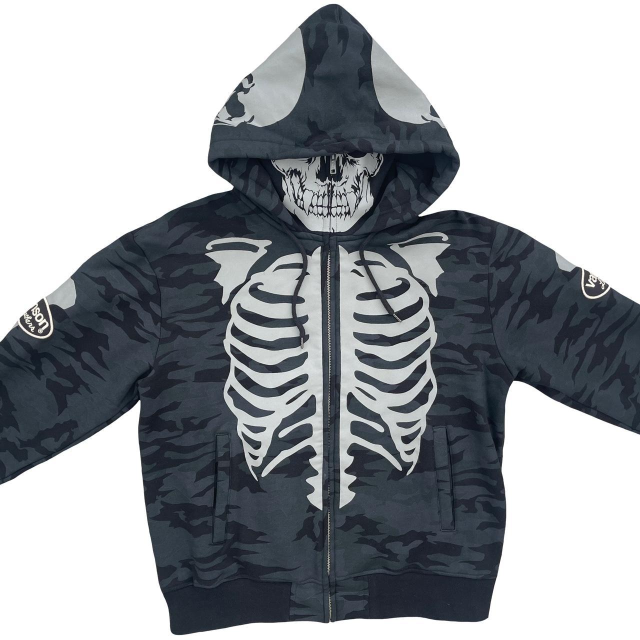 Vanson Skeleton Hoodie