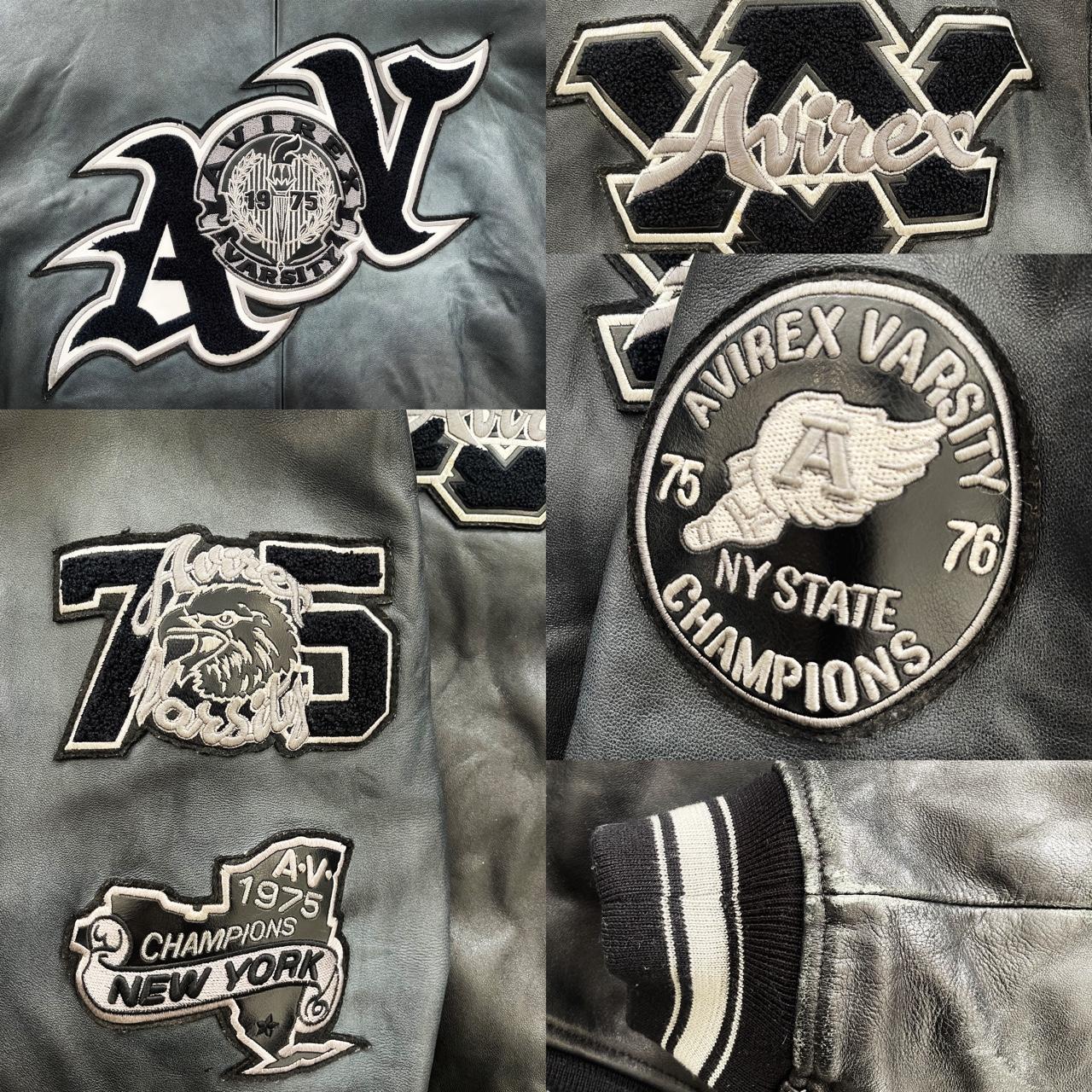 Avirex Leather Varsity Jacket