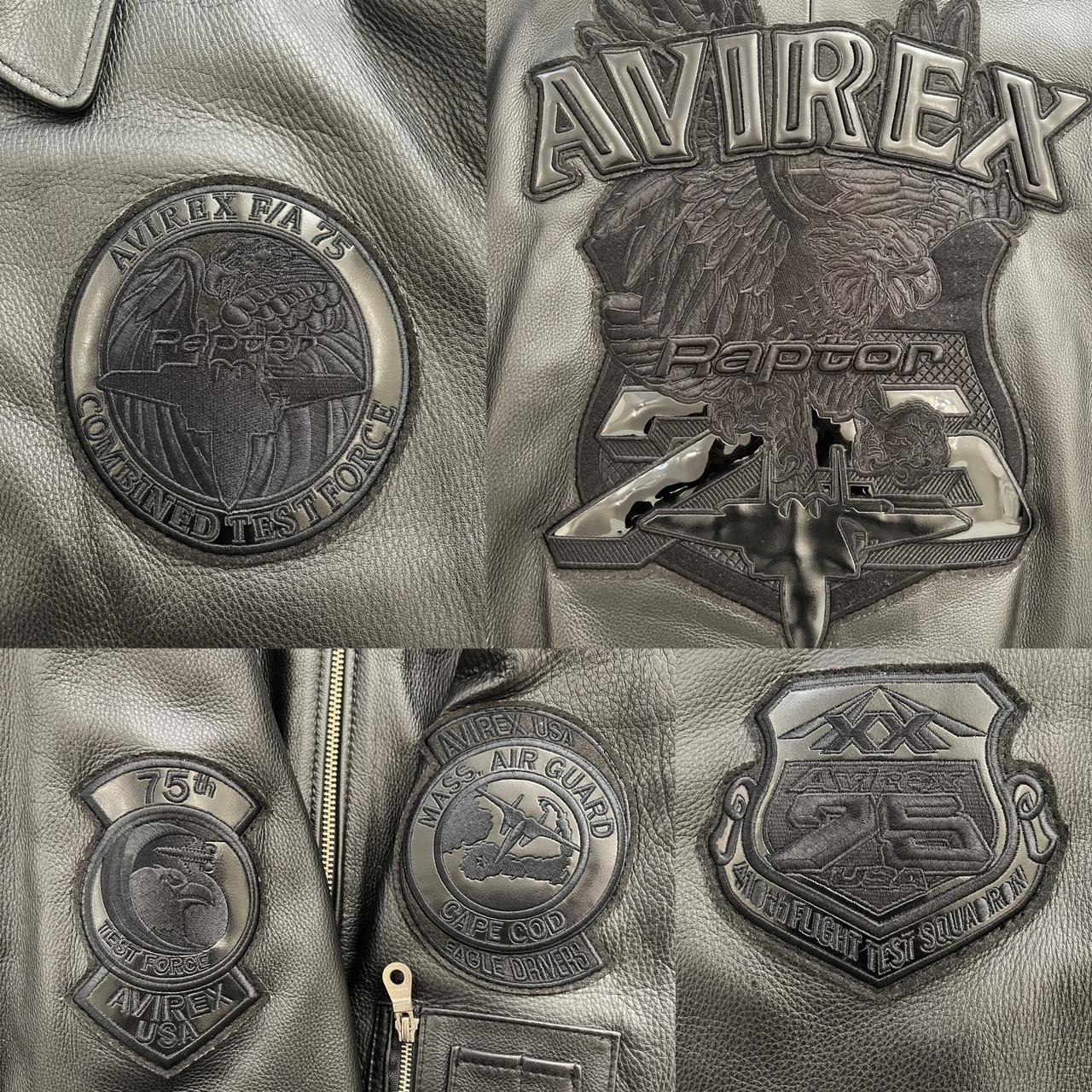 Avirex Leather Varsity Jacket