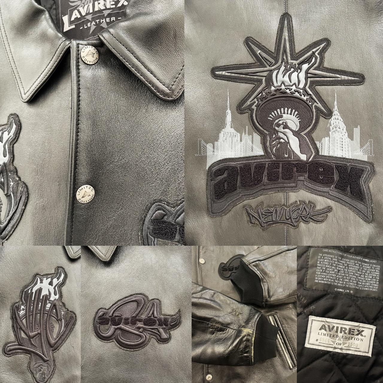 Avirex Leather Varsity Jacket