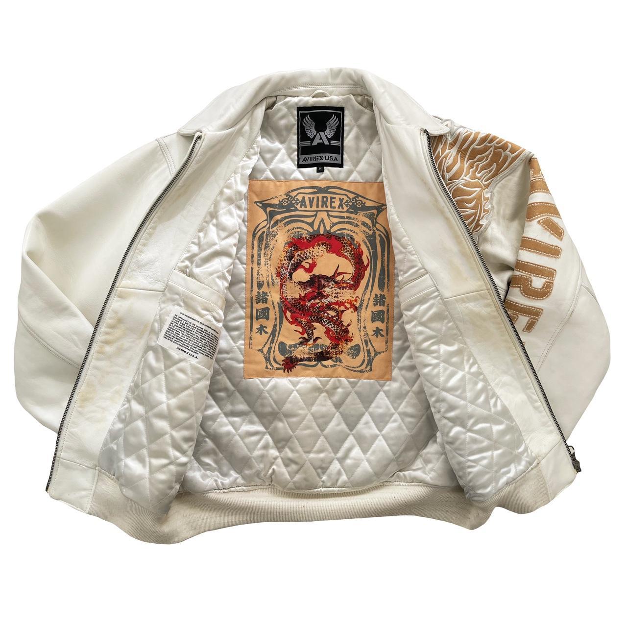 Avirex Leather Varsity Jacket