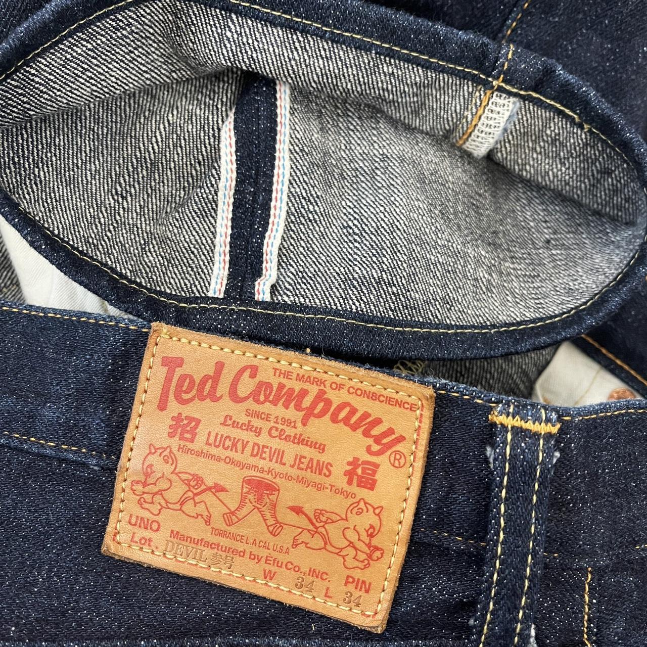 Tedman's Airbrushed Selvedge Jeans