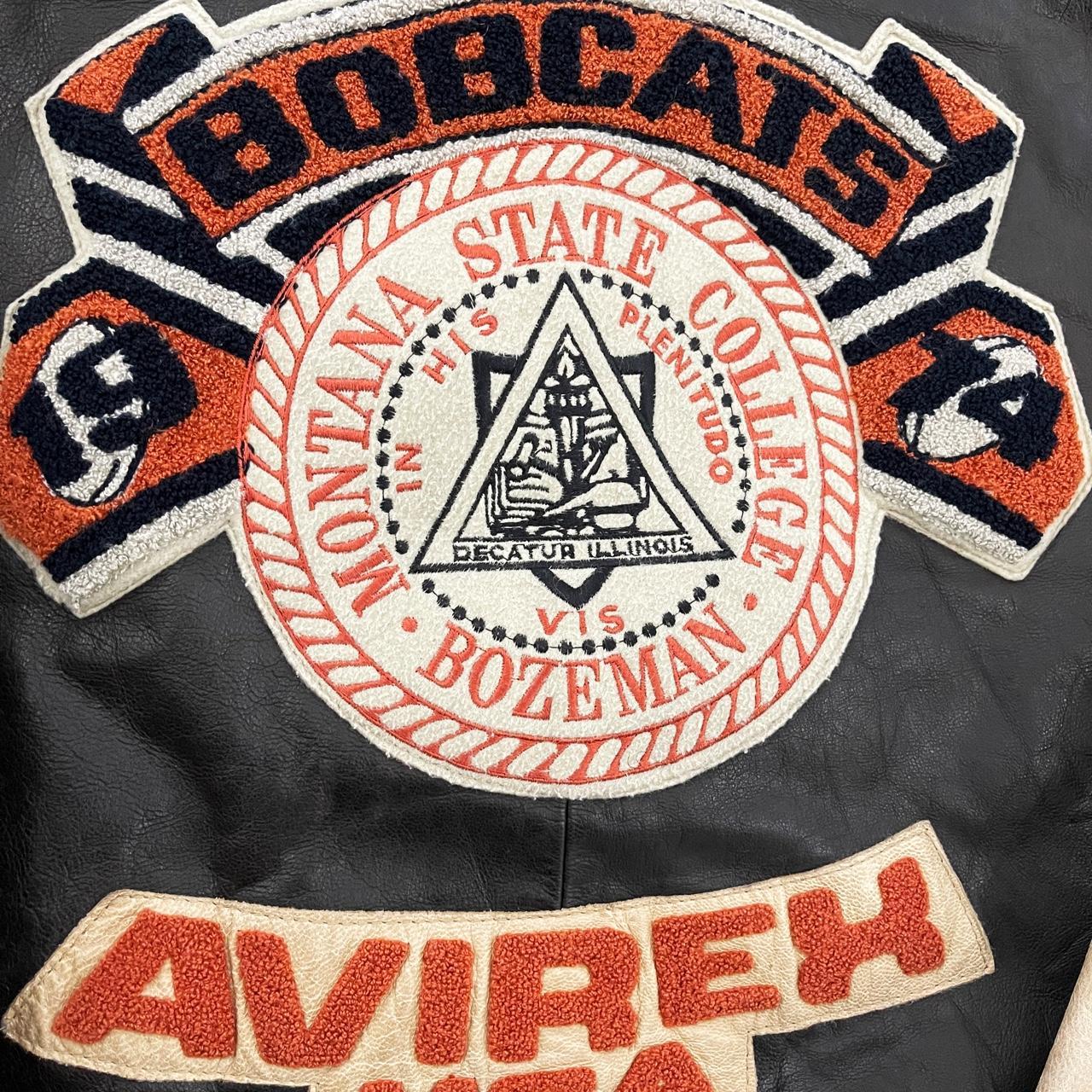 Avirex Leather Varsity Jacket