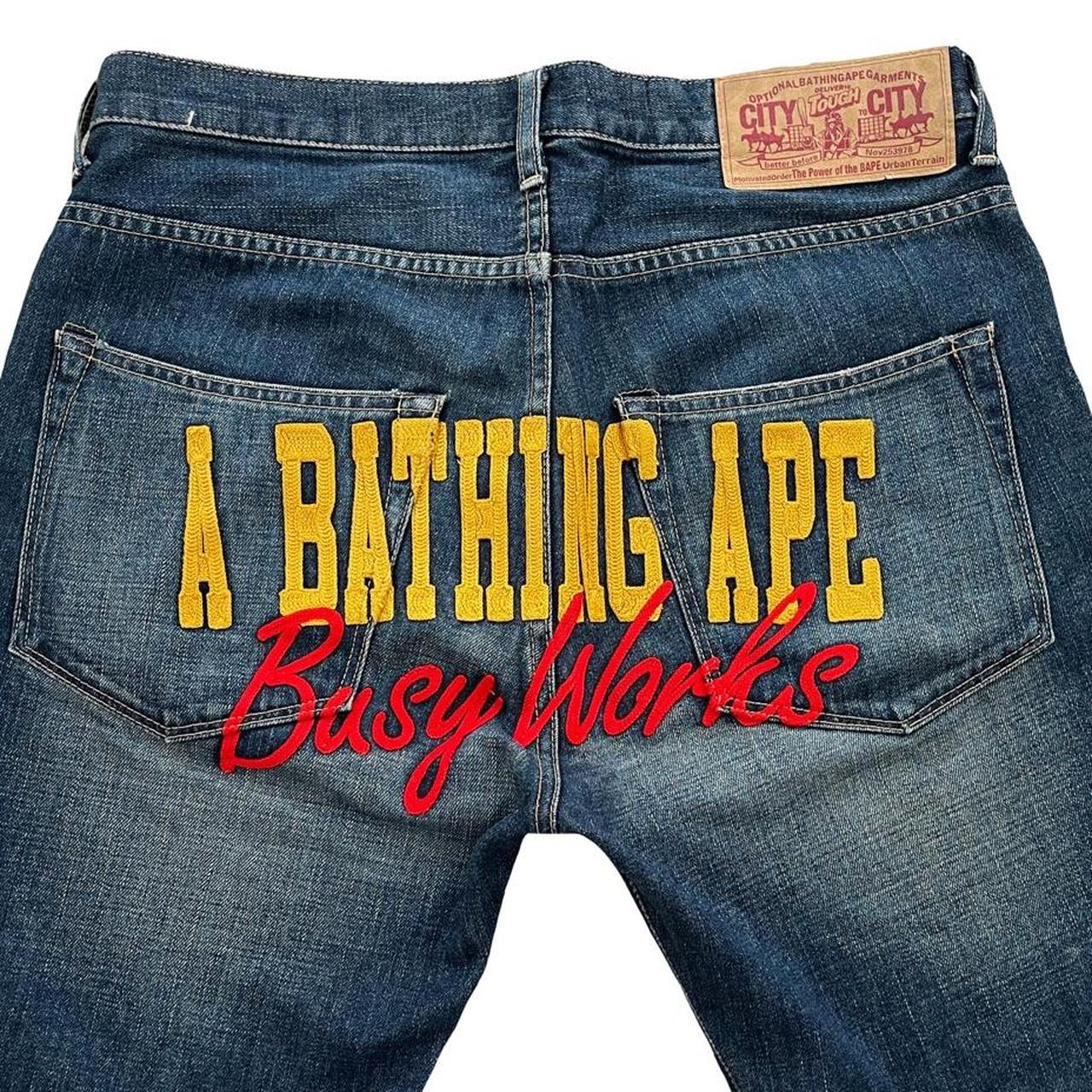 Bape Denim Shorts