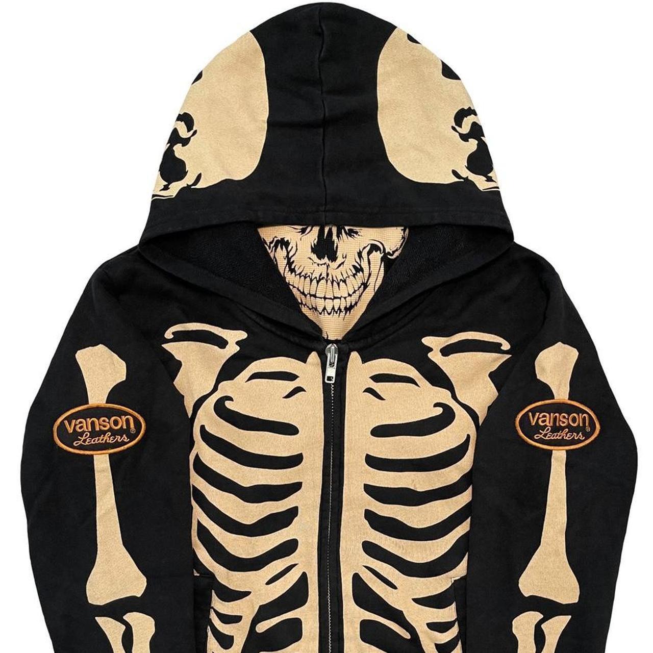 Vanson Skeleton Hoodie