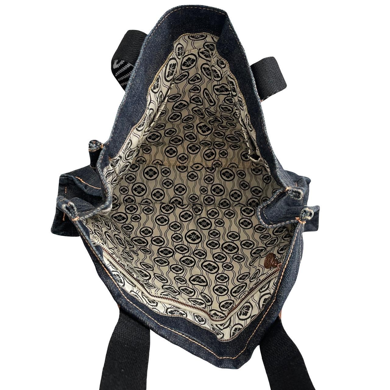 Evisu Denim Tote Bag