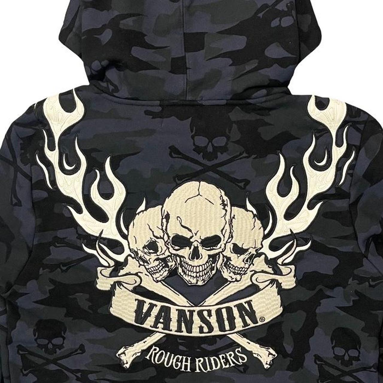 Vanson Skeleton Hoodie