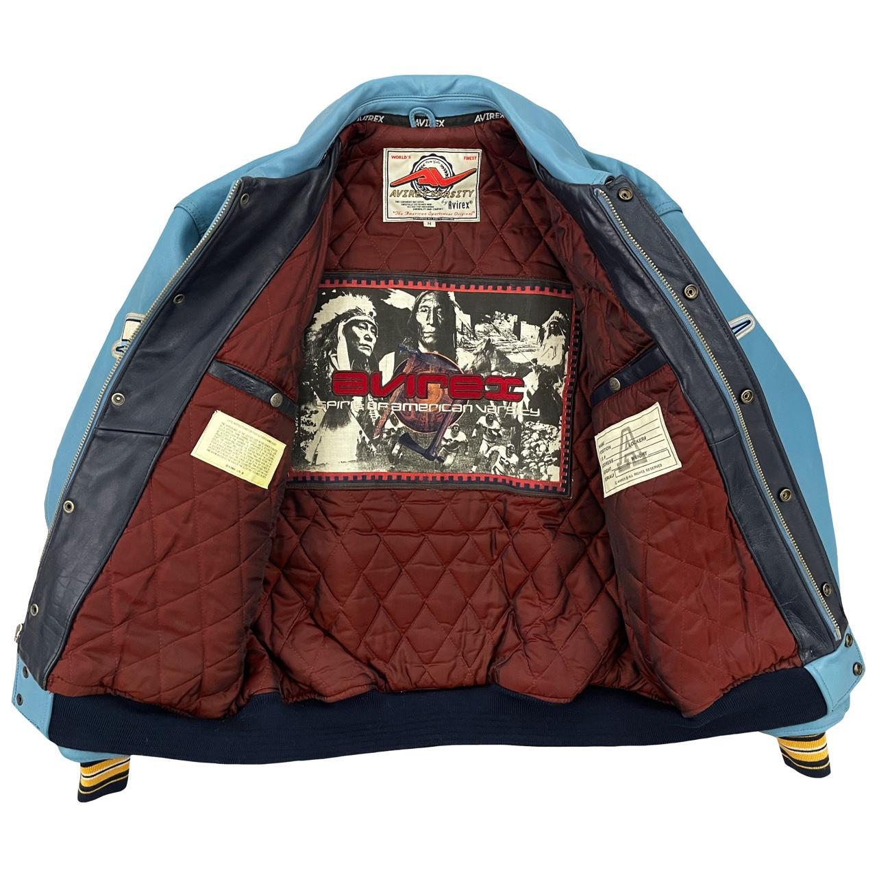 Avirex Leather Varsity Jacket