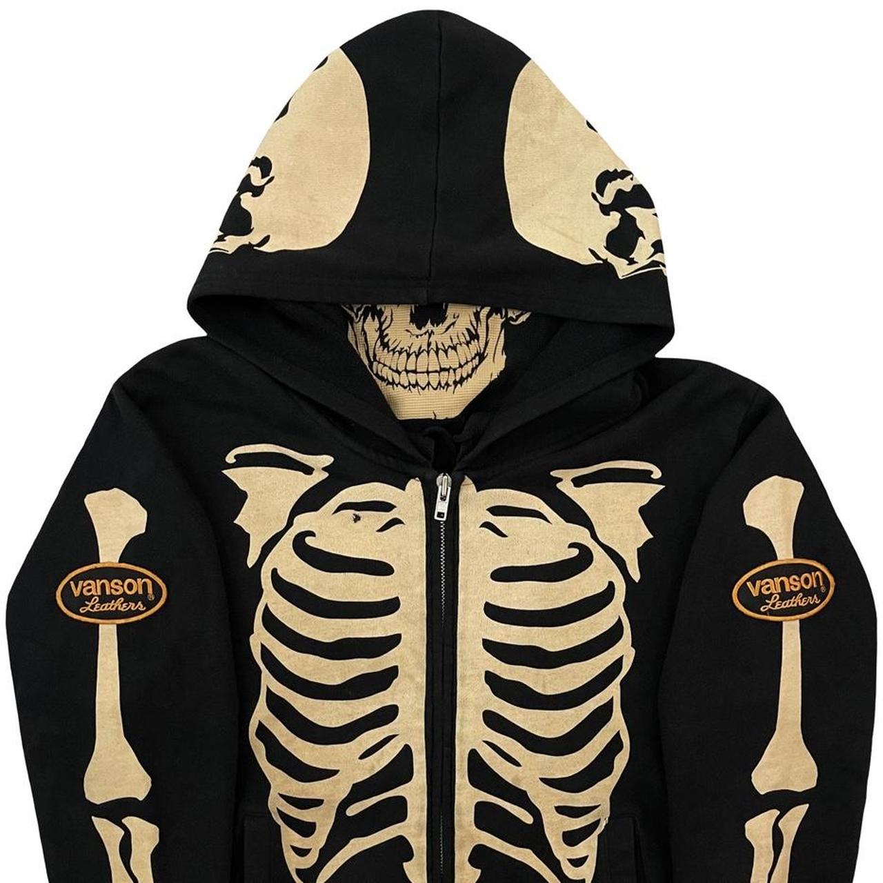 Vanson Skeleton Hoodie