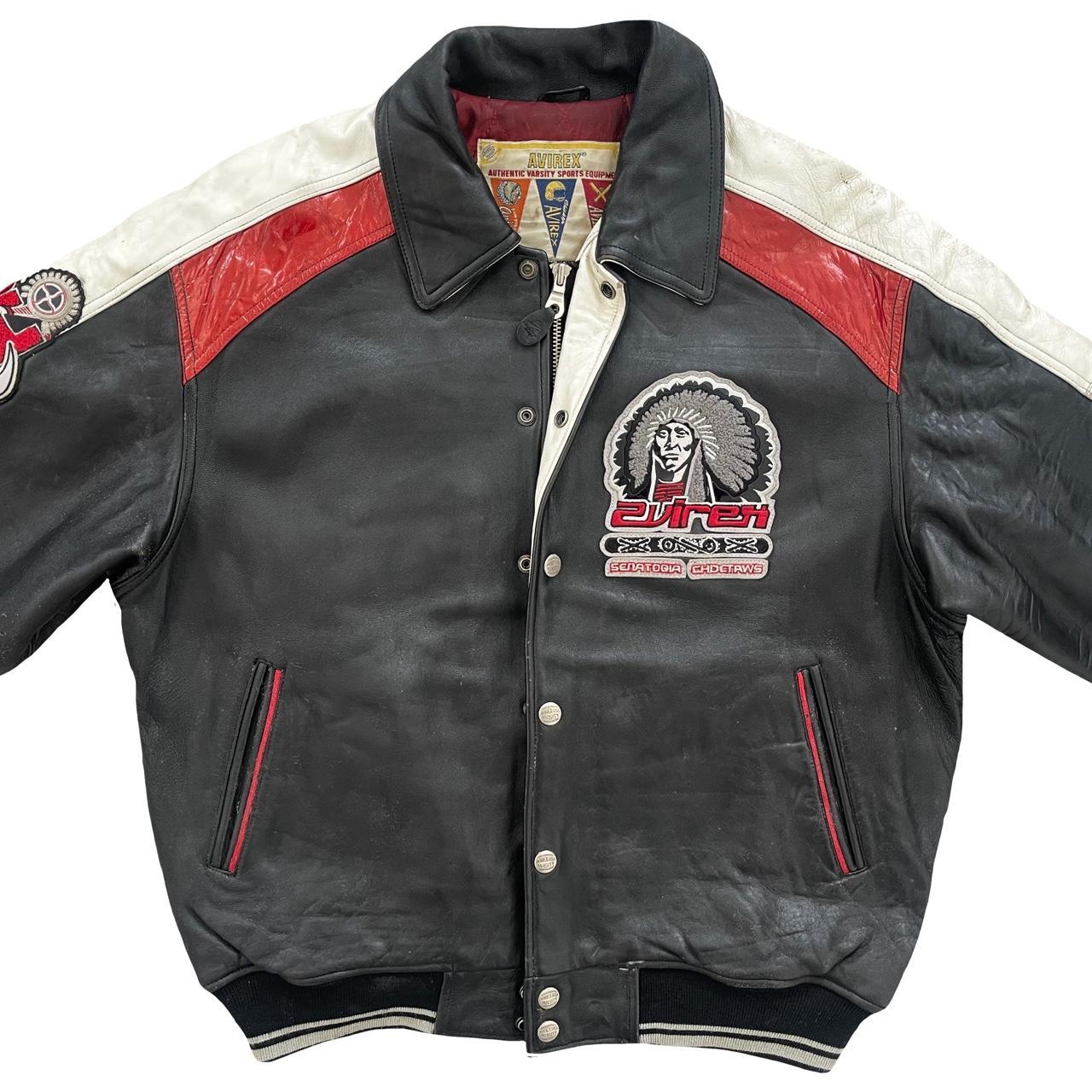 Avirex Leather Varsity Jacket