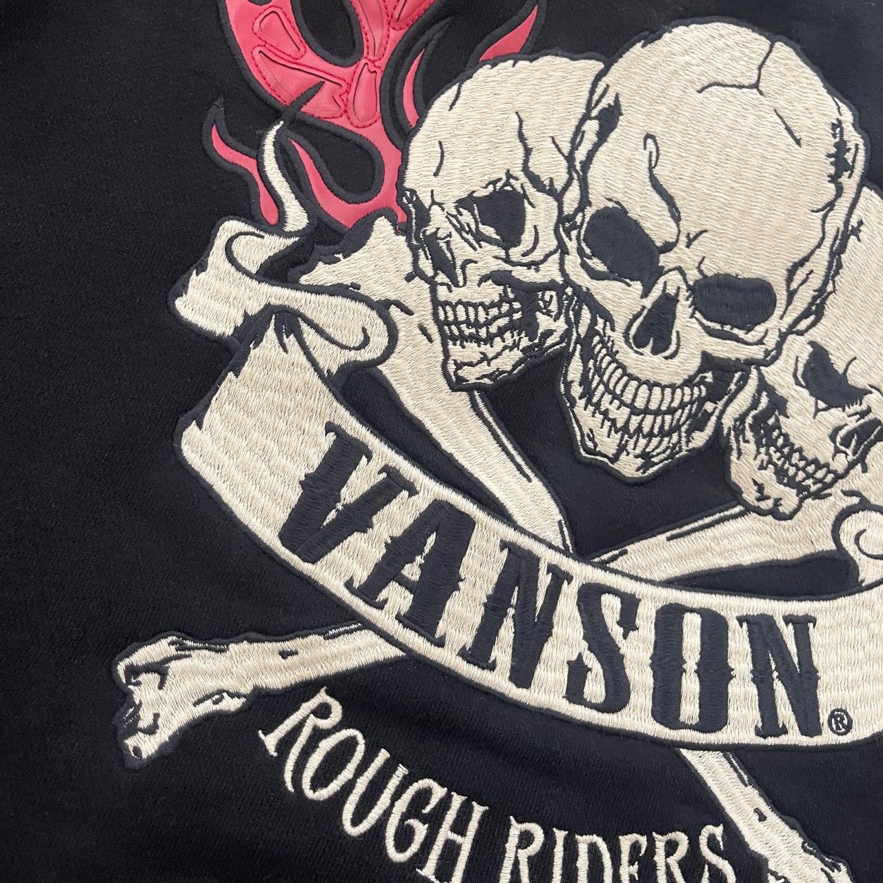 Vanson Leathers Rough Riders Hoodie