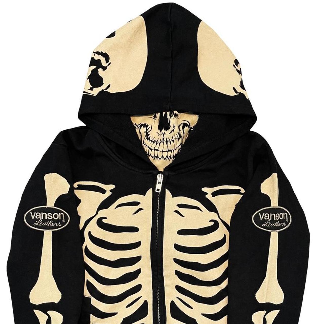 Vanson Skeleton Hoodie