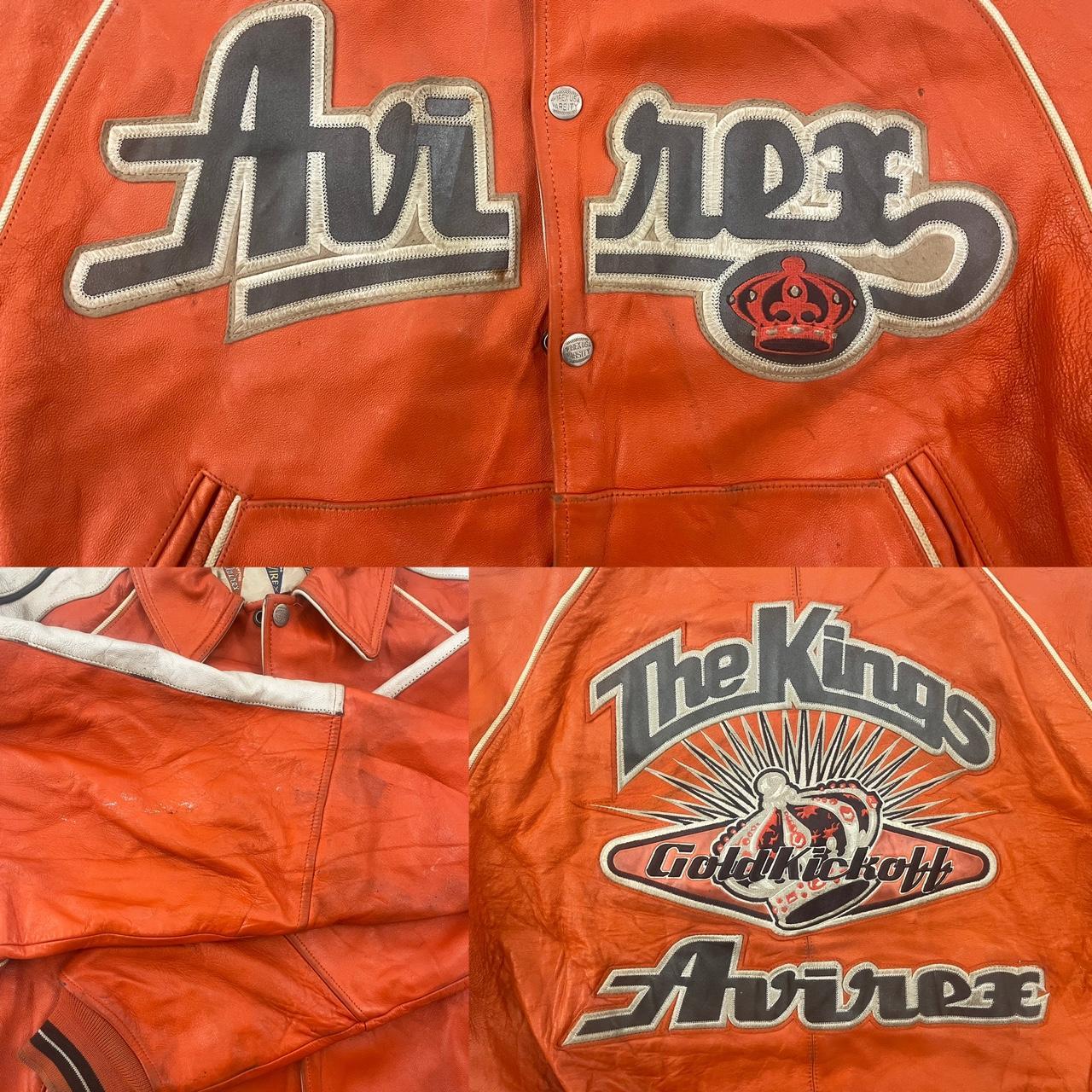 Avirex Leather Varsity Jacket