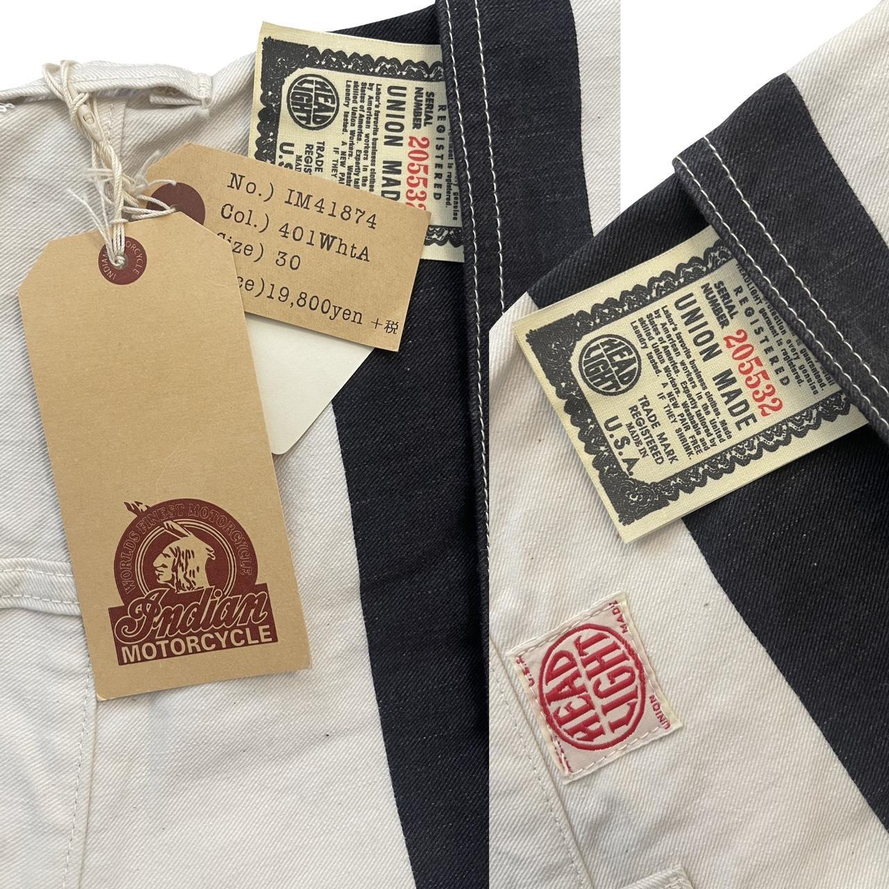 Indian Motorcycle Striped Pants