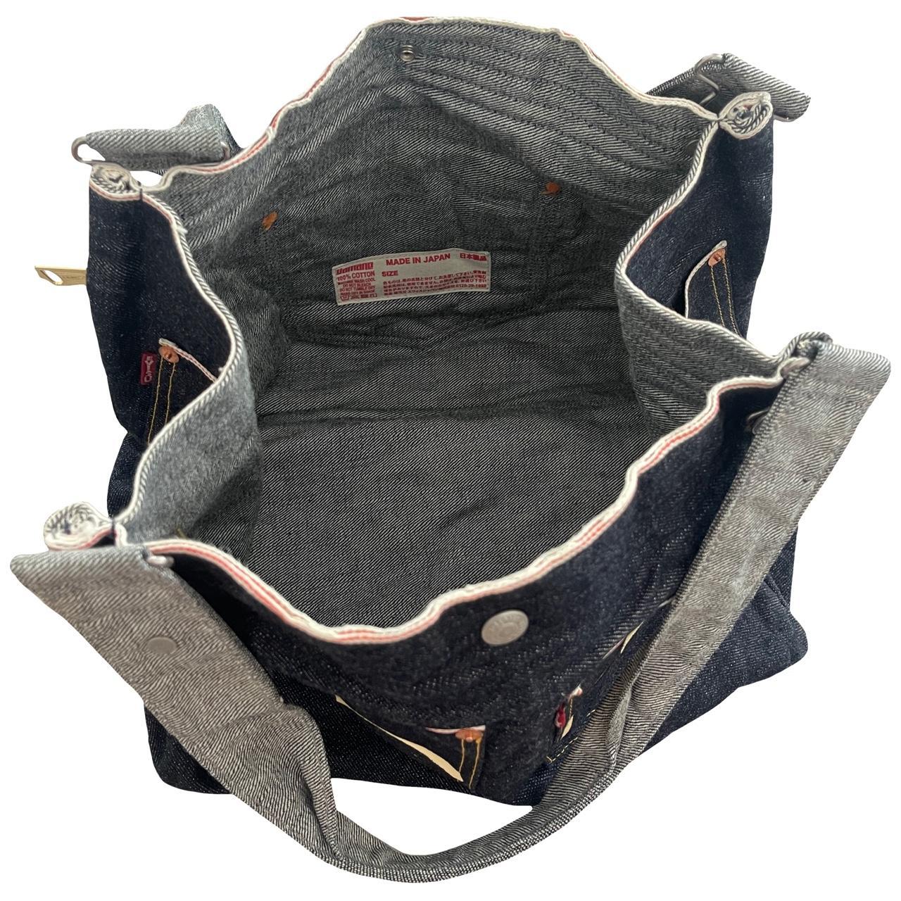 Evisu Denim Shoulder Bag