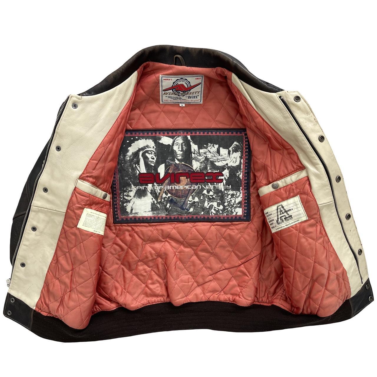 Avirex Leather Varsity Jacket