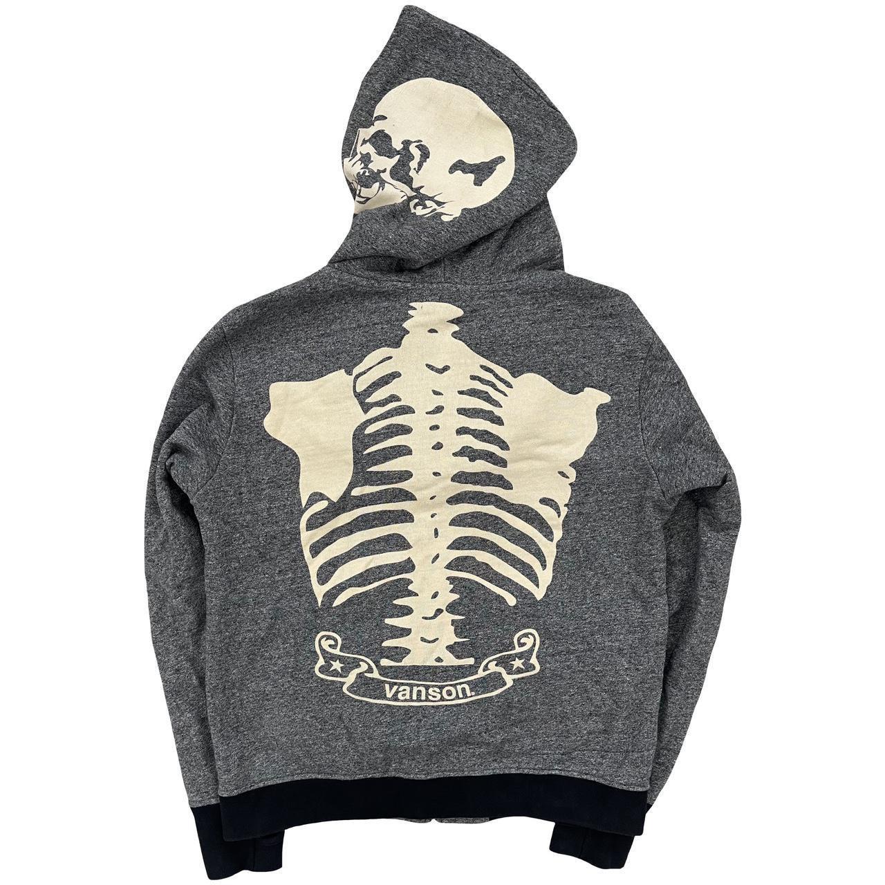 Vanson Skeleton Hoodie
