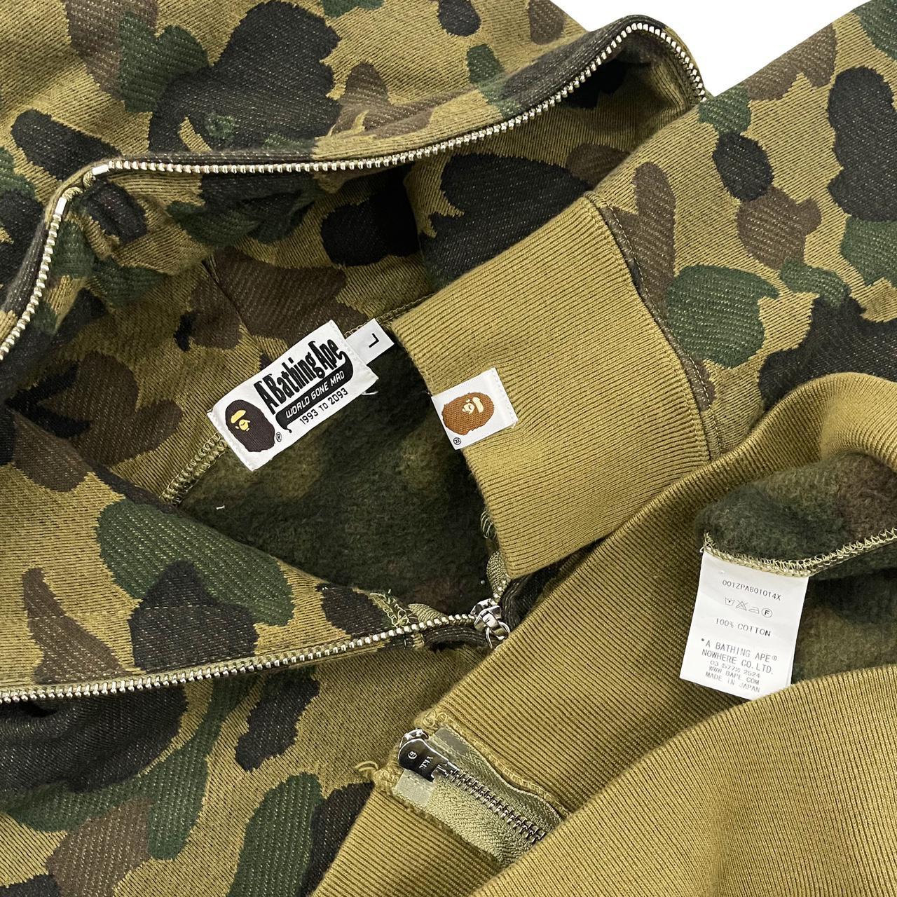 Bape Camo Full Zip Hoodie