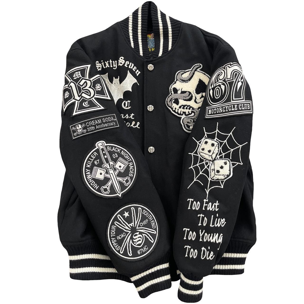 Cream Soda Varsity Jacket