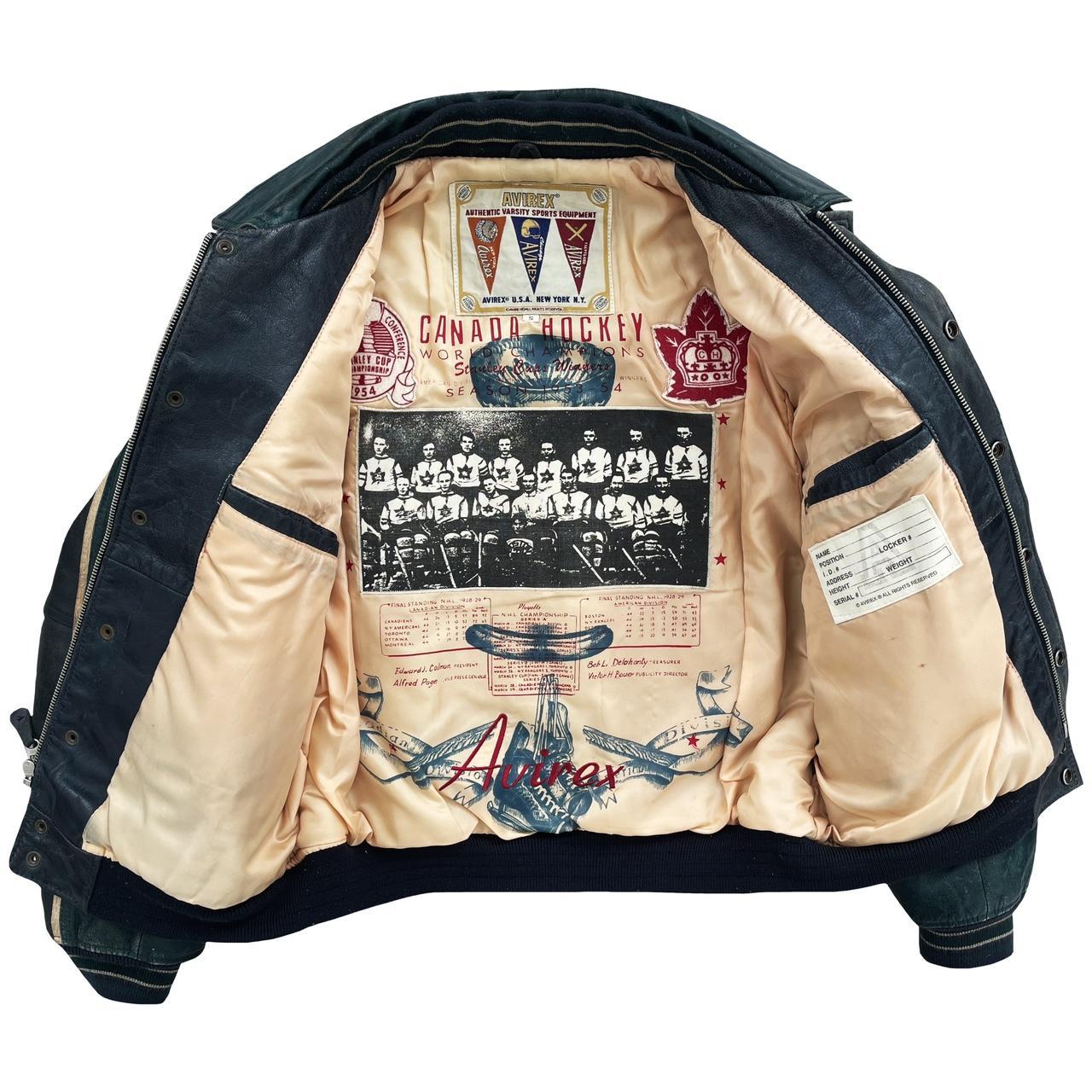 Avirex Leather Varsity Jacket