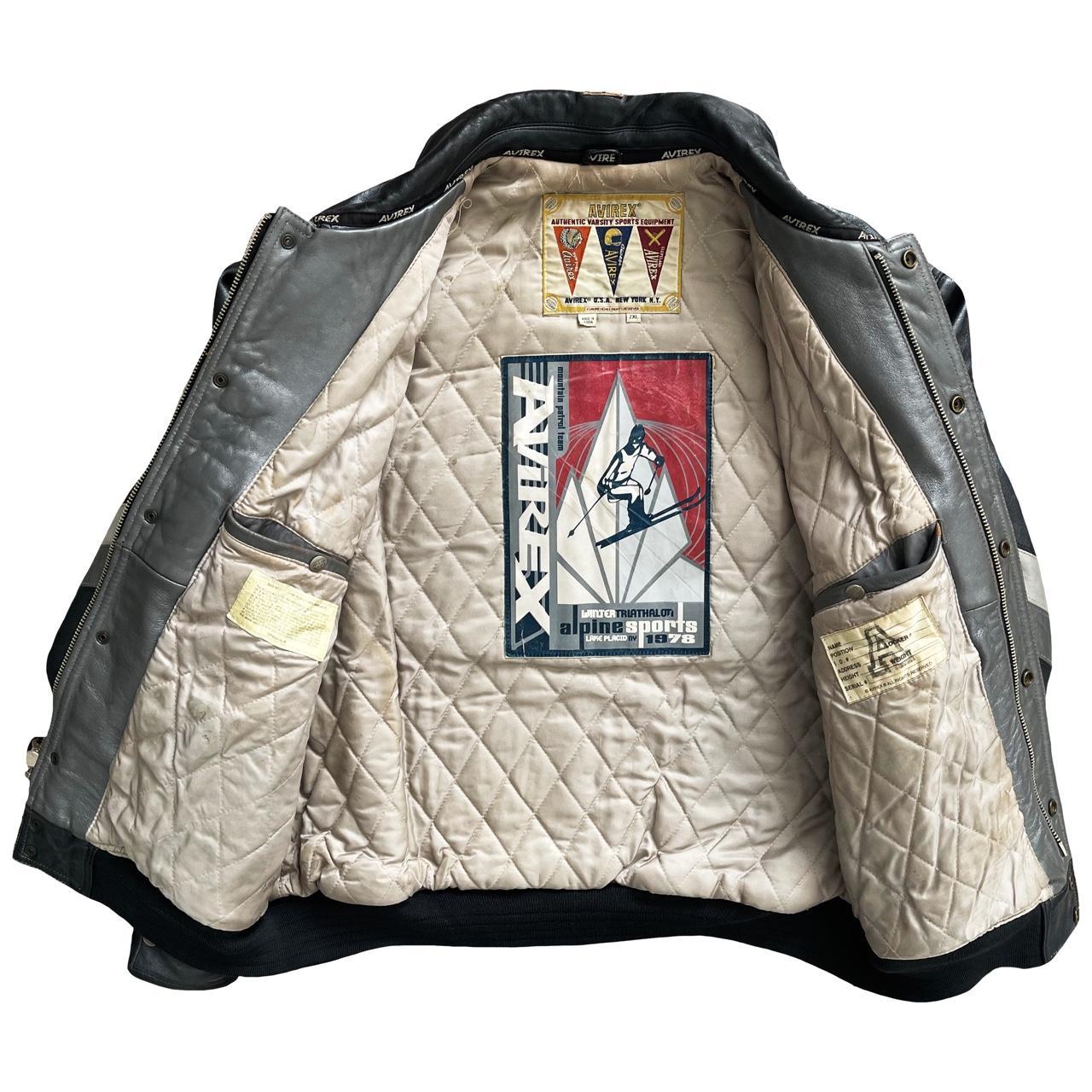 Avirex Leather Varsity Jacket