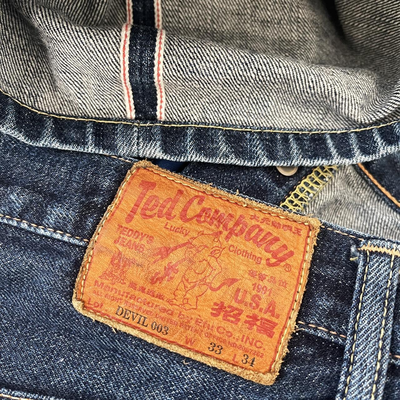Tedman's Airbrushed Selvedge Jeans