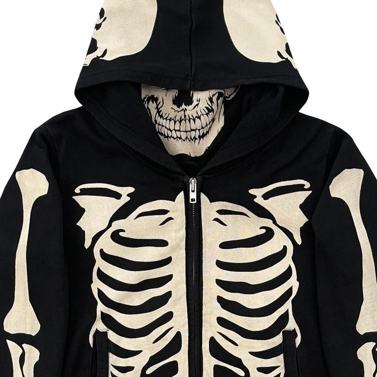 Vanson Skeleton Hoodie