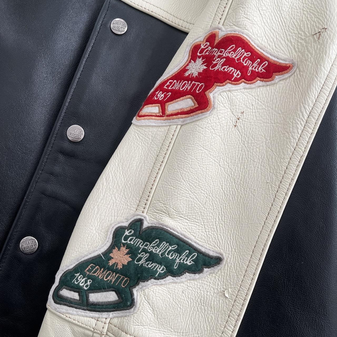 Avirex Leather Varsity Jacket