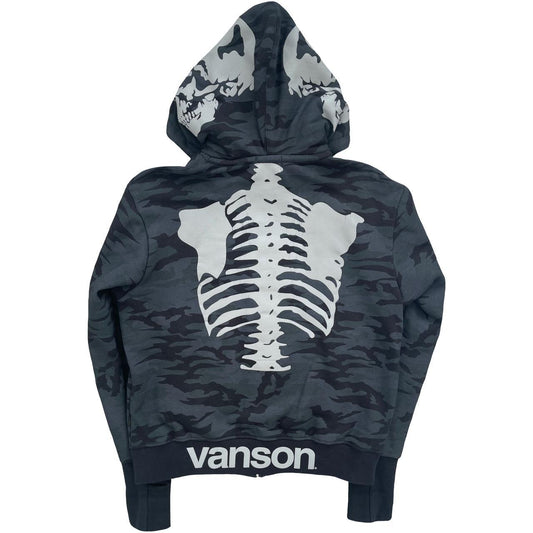 Vanson Skeleton Hoodie