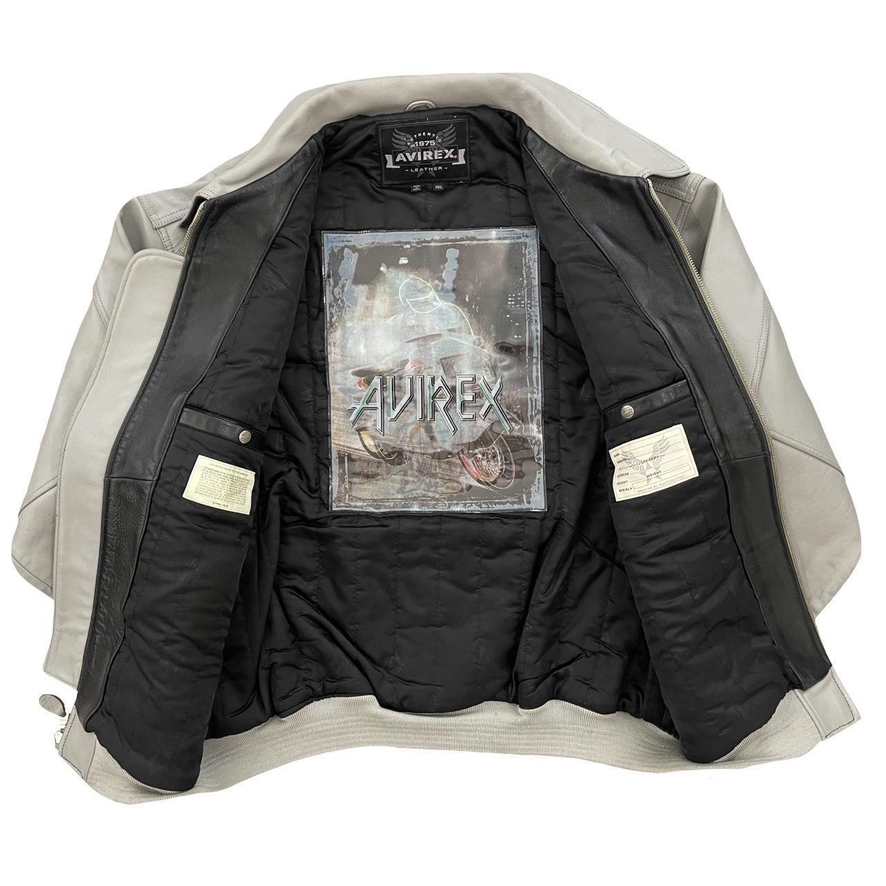 Avirex Leather Varsity Jacket - XXXL