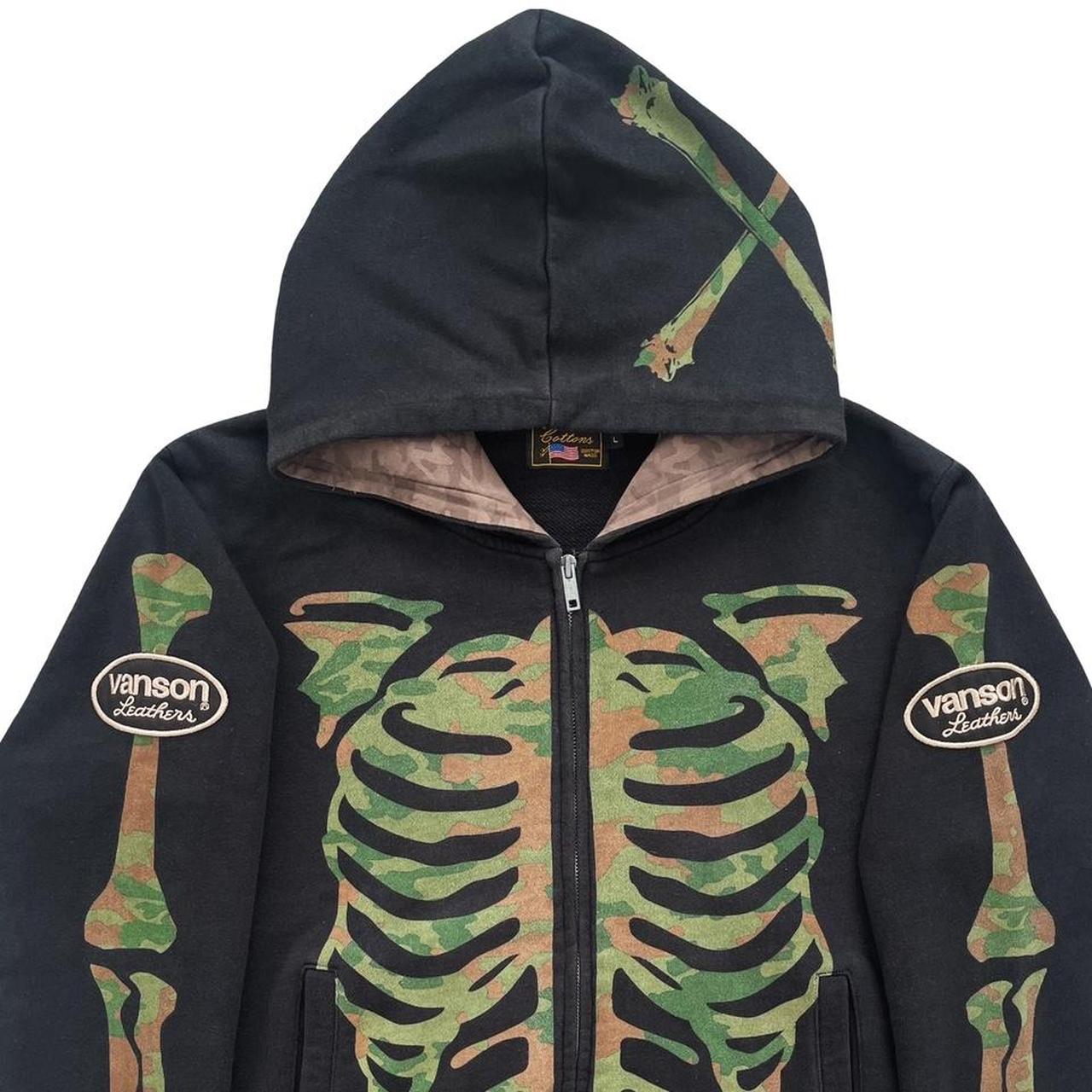 Vanson Skeleton Hoodie