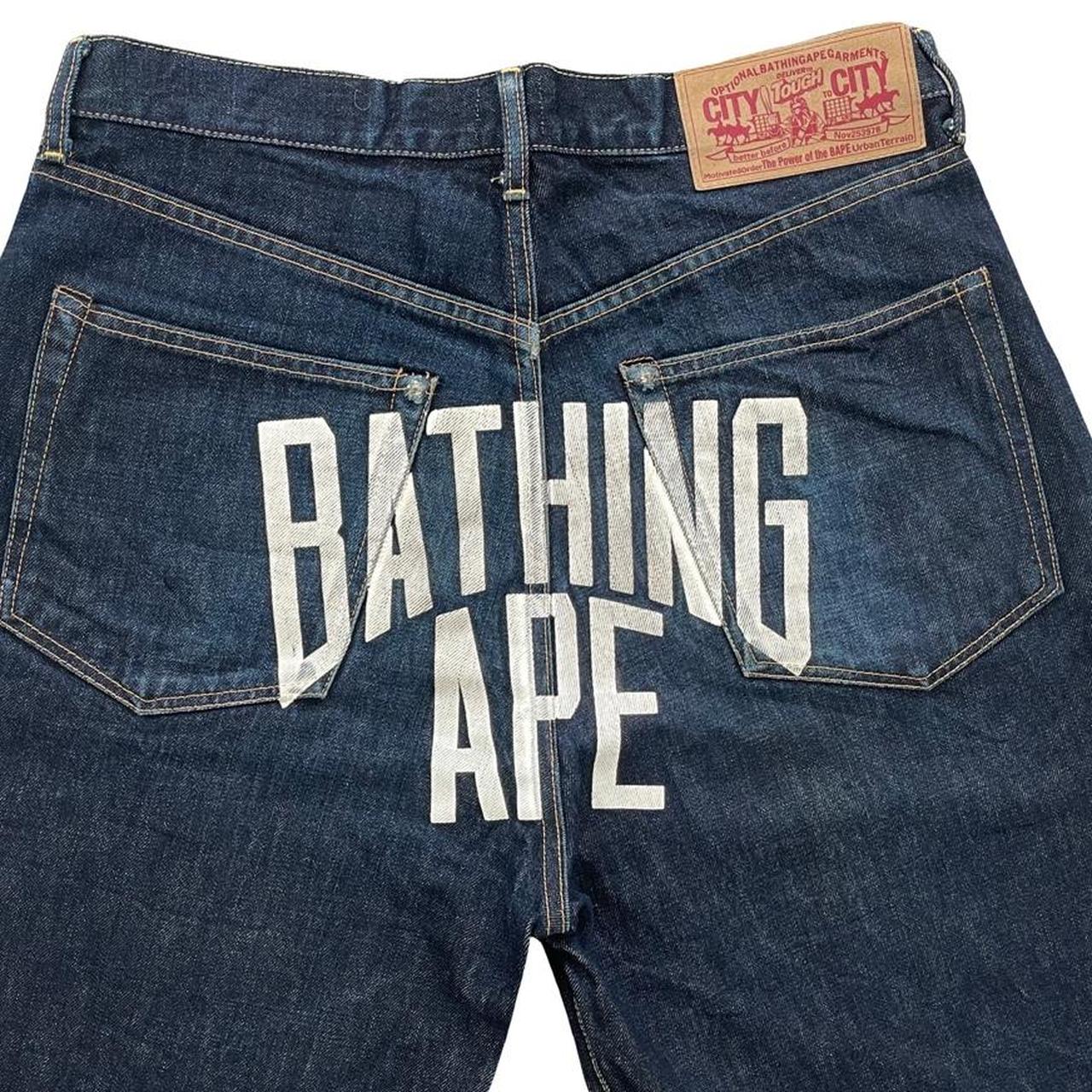 Bape Denim Shorts