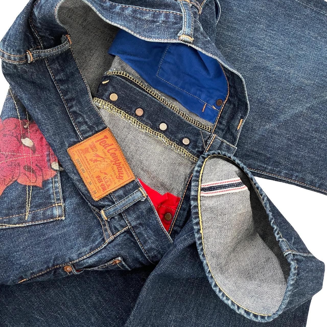 Tedman's Airbrushed Selvedge Jeans