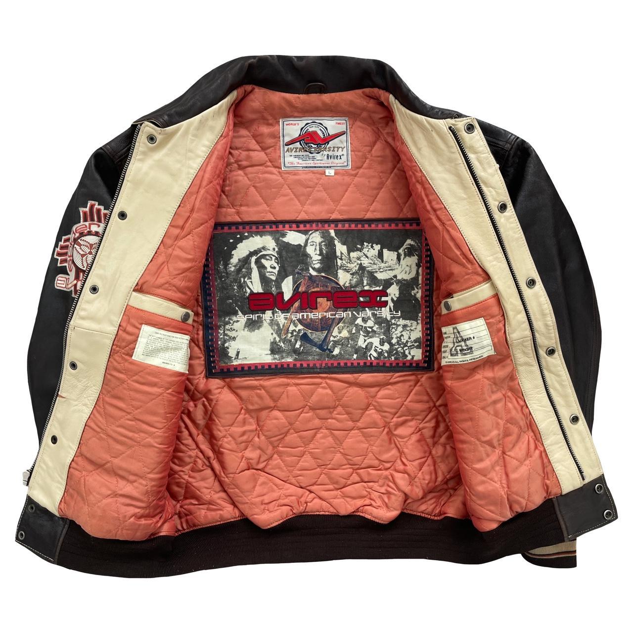 Avirex Leather Varsity Jacket