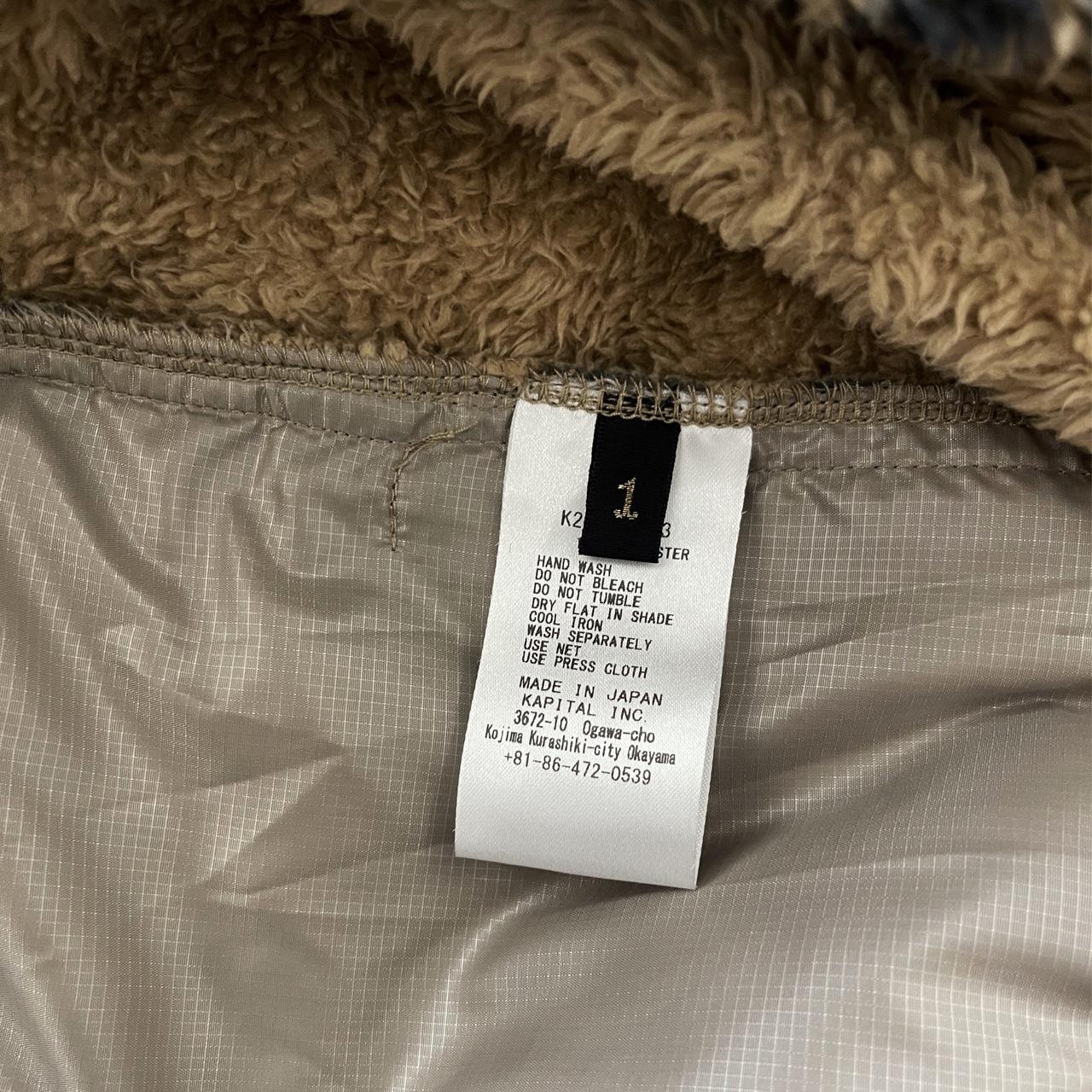 Kapital Damask Virgin Mary Fleece Jacket