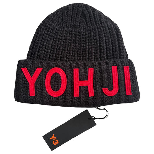Y-3 Yohji Spellout Beanie Hat