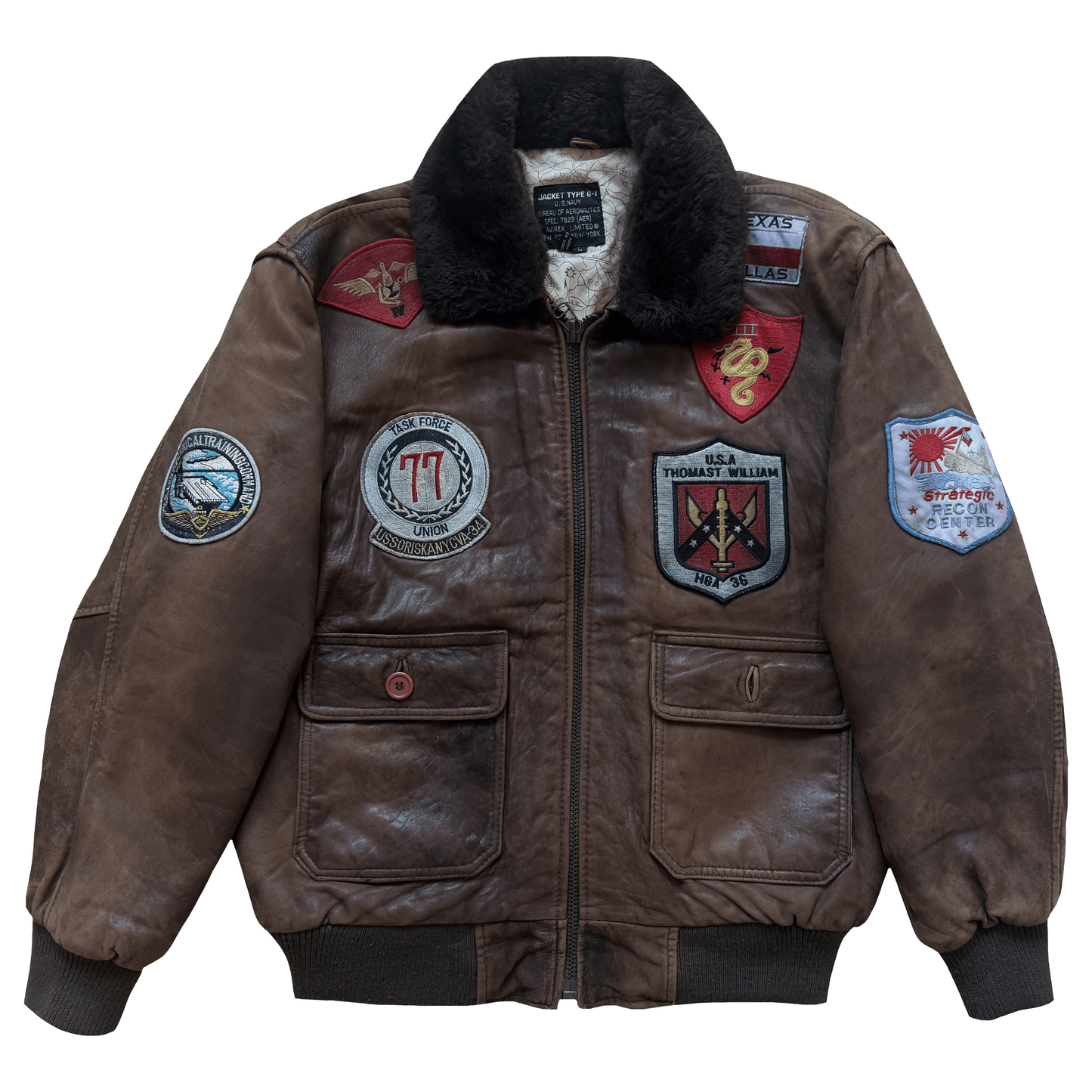 Avirex 1987 Top Gun G-1 Flight Jacket - L